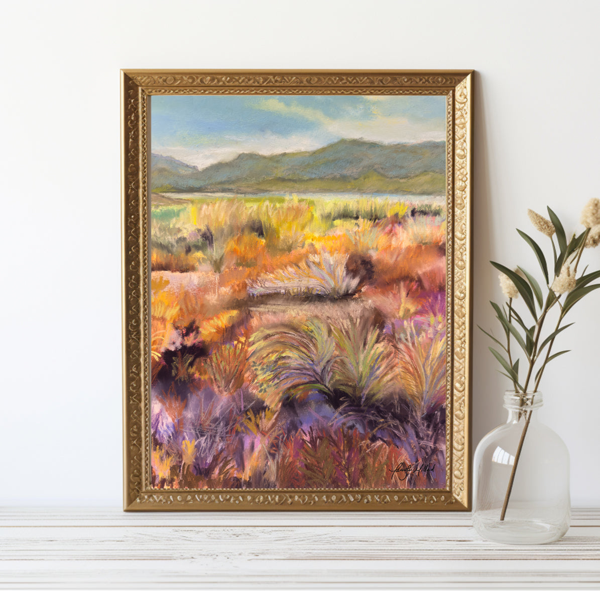 "Desert Flames" - Fine Art Print