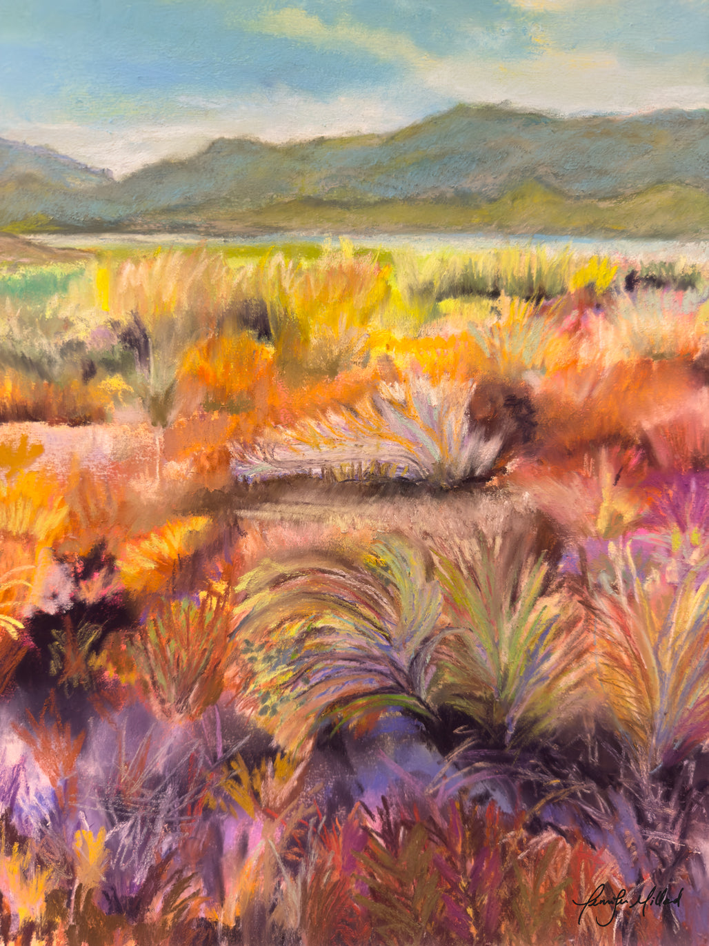 "Desert Flames" - Fine Art Print