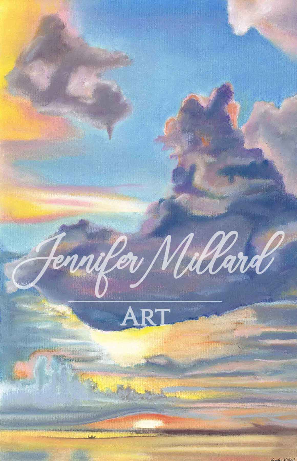 Ana Maria's Sky Fine Art Print - Jennifer Millard Art