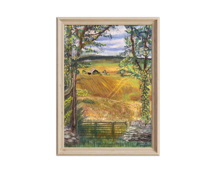 Farm Near Danville Fine Art Print - Jennifer Millard Art