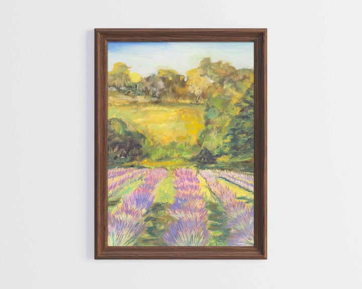 Lavender Farm Fine Art Print - Jennifer Millard Art