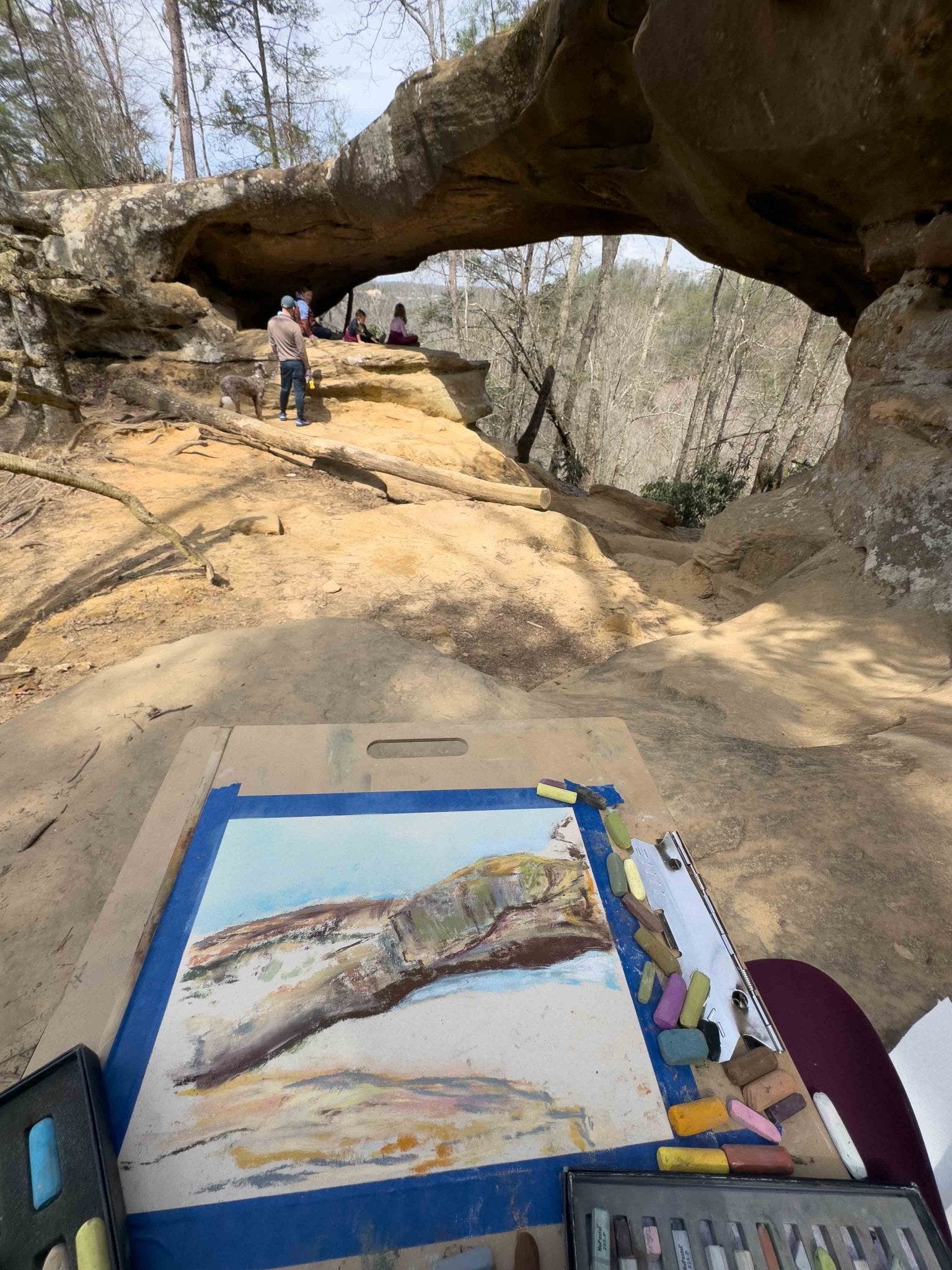 Princess Arch - Red River Gorge Fine Art Print - Jennifer Millard Art