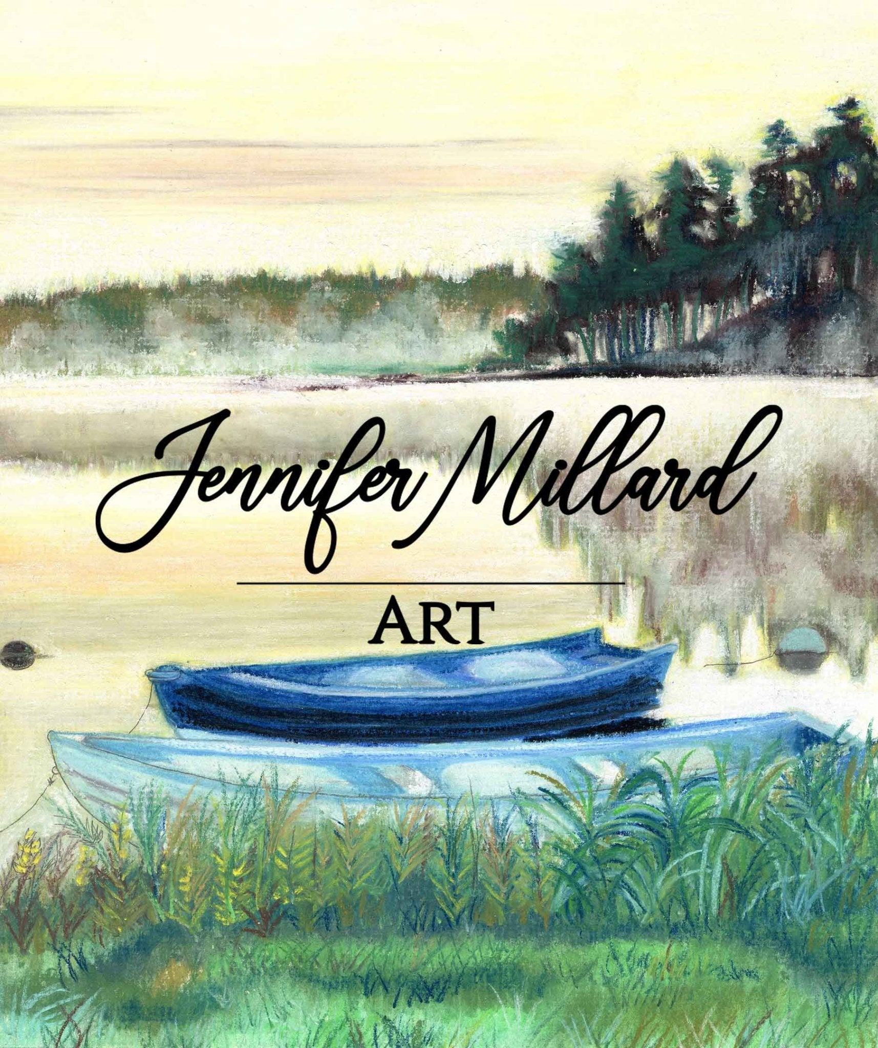 Tethered Vessels Fine Art Print - Jennifer Millard Art