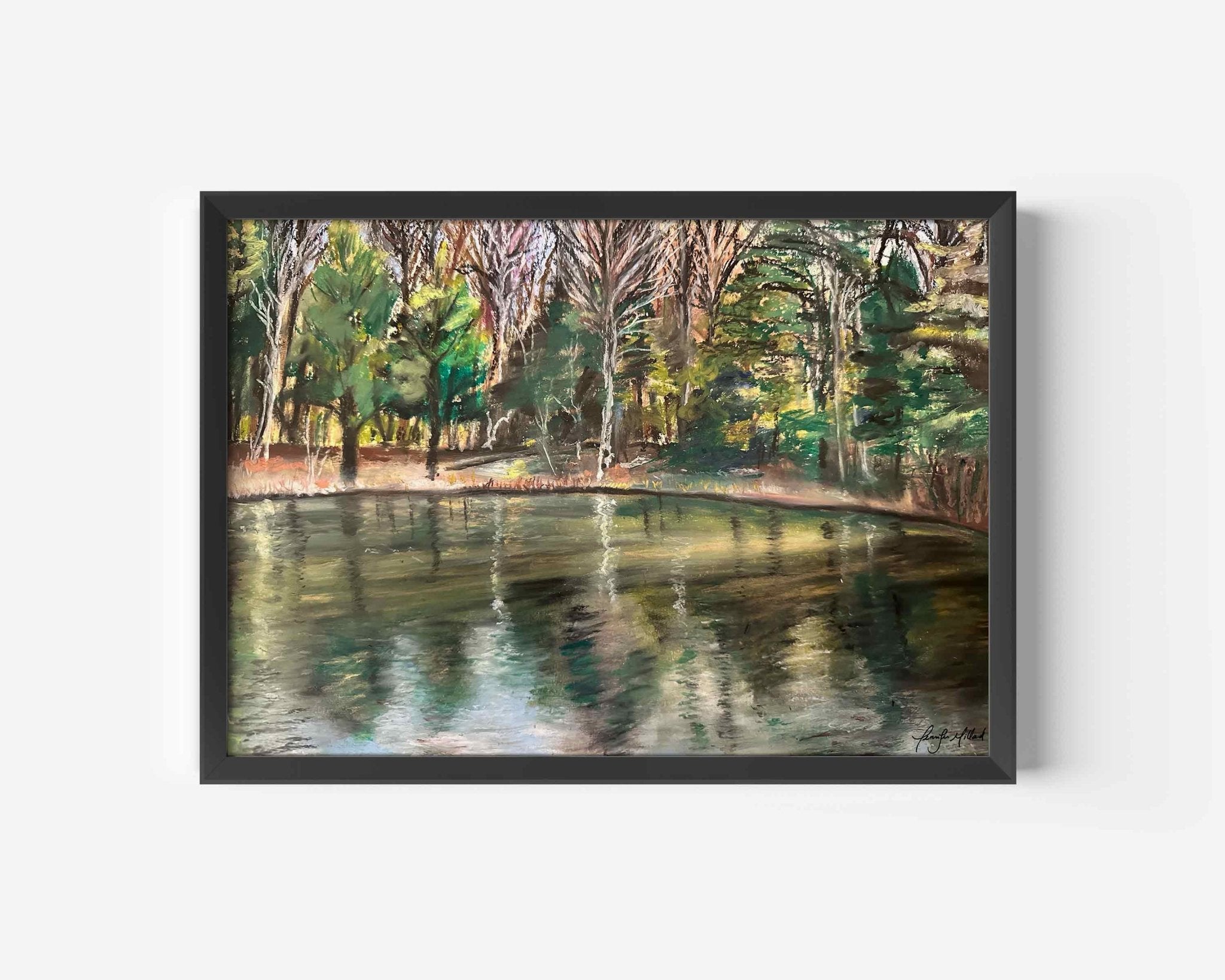 The Hidden Lake Fine Art Print - Jennifer Millard Art